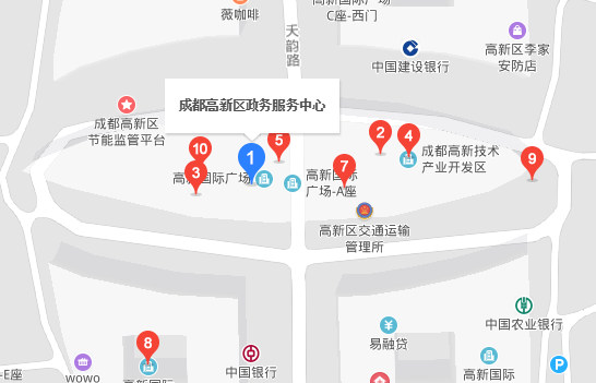 成都高新区房管局详细地址是哪里？