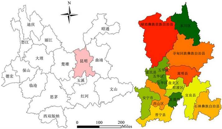 2020年中国直辖市有哪些昆明直辖后有那些地区？