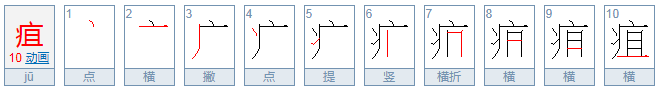 疽怎么读？