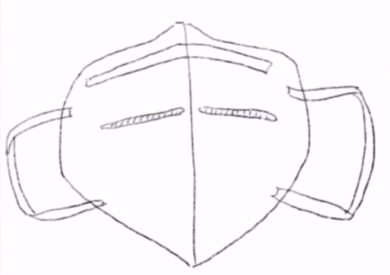 口罩怎么画？