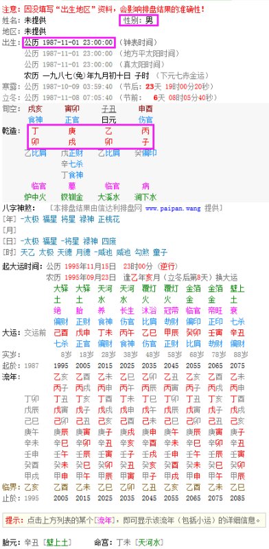 人的八字怎么算