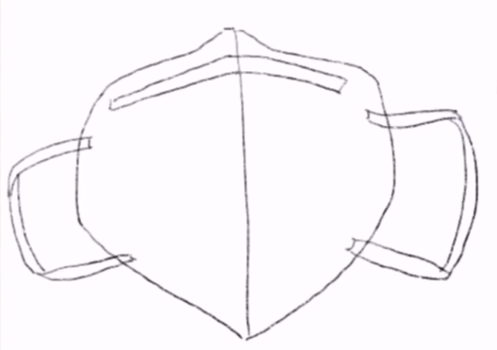 口罩怎么画？