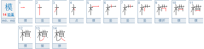 一模一样、模样的读音