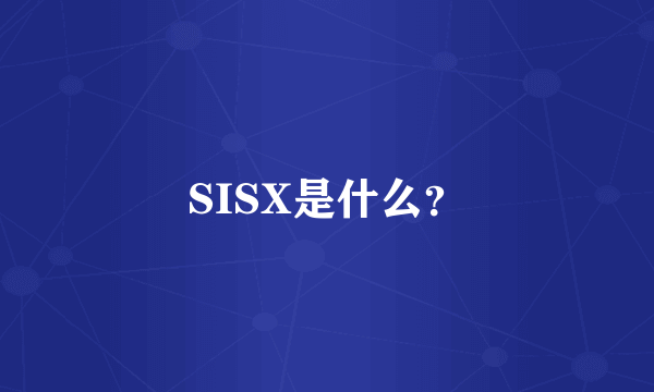 SISX是什么？