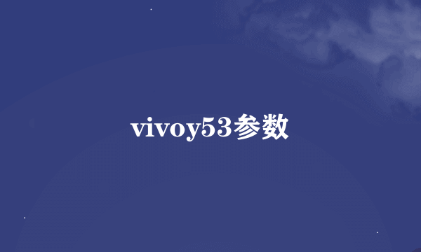 vivoy53参数