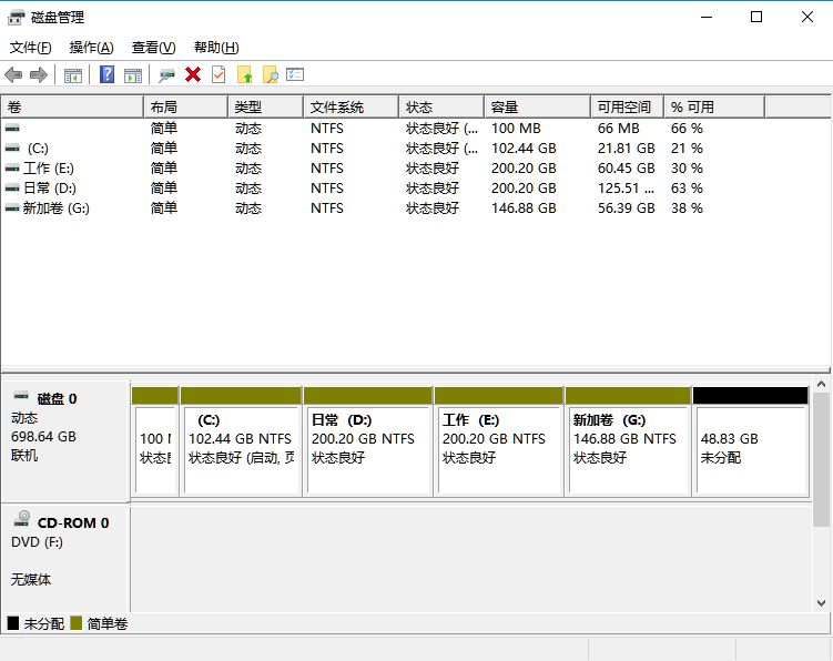 怎么给硬盘分区