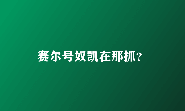 赛尔号奴凯在那抓？