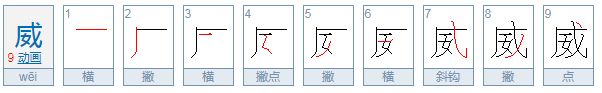 威的拼音是什么