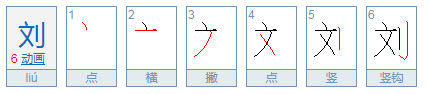 刘字的组词有哪些