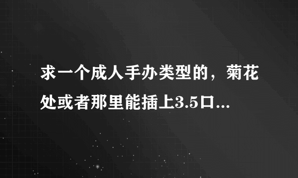 求一个成人手办类型的，菊花处或者那里能插上3.5口径的耳机插口的东东，网上看过但是不知道怎么查到