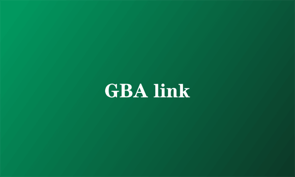 GBA link