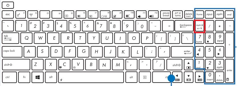 笔记本键盘字母变数字怎么按回来