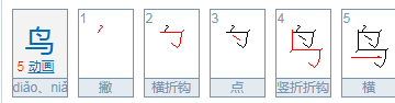 带有鸟字旁的字大多与什么有关？