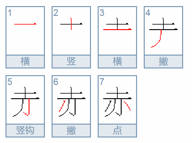 赤的偏旁是什么？