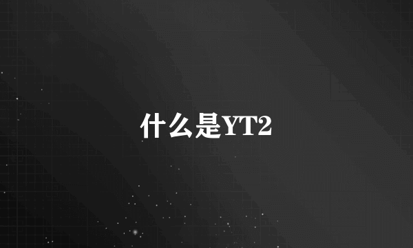 什么是YT2