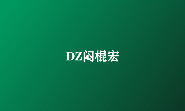 DZ闷棍宏