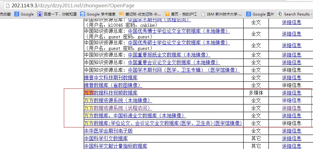 急求万方数据库免费入口