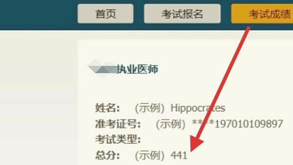 执业助理医师实践技能考试成绩查询