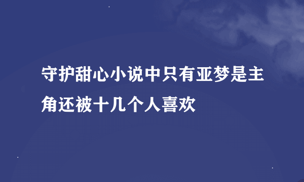 守护甜心小说中只有亚梦是主角还被十几个人喜欢