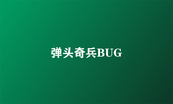 弹头奇兵BUG