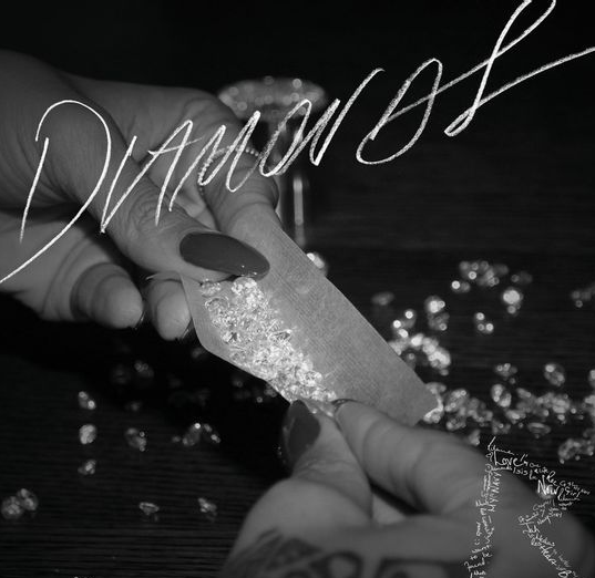 蕾哈娜diamonds歌词