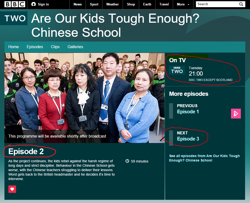 中国老师来了 Are Our Kids Tough Enough? Chinese School