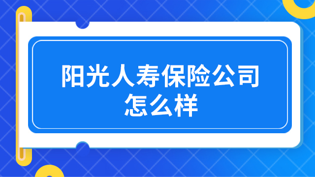 阳光人寿保险公司简介