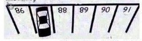 停车场有一排停车位数字分别是：16、06、68、88、？、98。问号是36么。