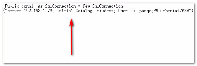 如何用vb连接sql server数据库