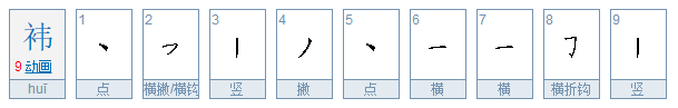 袆和祎怎么读怎么办呢？