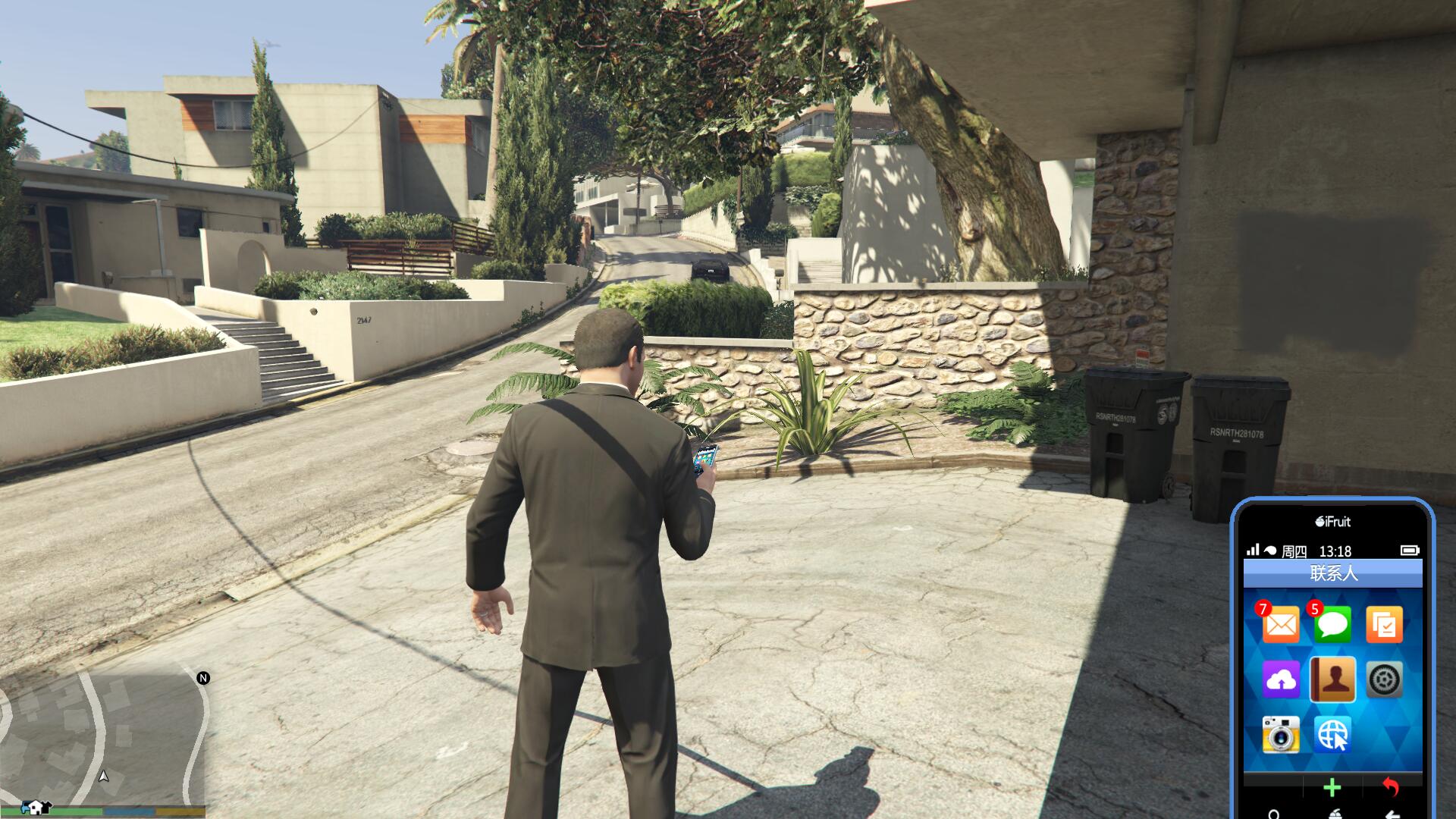 GTA5的手机怎么自己输电话号码打电话？