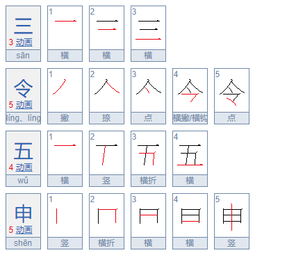 三令五申什么意思