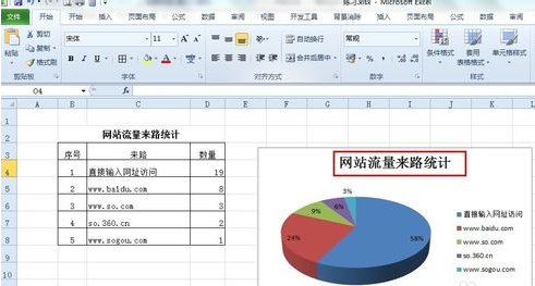 在EXCEL里如何做百分比图