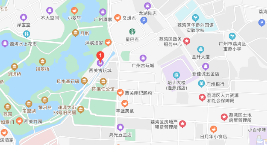 广州市的古玩市场在哪里啊！？