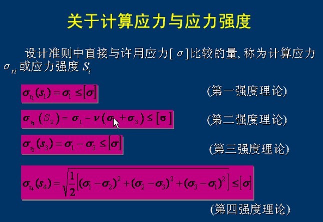 这道材料力学题目求解答，第三强度理论是什么啊